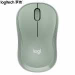 罗技（Logitech）M221静音鼠标无线办公鼠标对称带无线微型接收器 薄荷绿