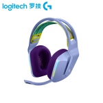 罗技（G）G733 RGB 7.1环绕声 电竞无线游戏耳机麦克风 赛博朋克头戴式 FPS吃鸡LOL G733紫色