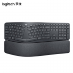 罗技（Logitech） K860无线蓝牙键盘多操作系统键盘 人体工学分体式键盘 多设备匹配办公键盘黑色
