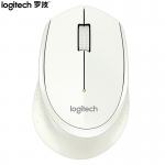 罗技（Logitech） M275鼠标 无线鼠标 办公鼠标 右手鼠标 白色 带无线2.4G接收器