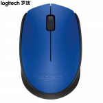 罗技（Logitech）M170无线光电鼠标 笔记本电脑台式机家用商务办公鼠标 对称鼠标 蓝色