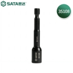 世达（SATA）磁性风动六角尾套筒6MM-13MM 35106-35113 35108 8mm