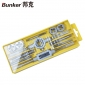 邦克（Bunker） 丝锥板牙组套手动丝攻扳手板牙绞手螺丝取出器12PCS BK-328001