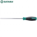 世达（SATA） T系列十字形穿心螺丝批螺丝刀起子多规格 #2x100MM 61703
