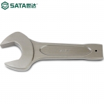 世达（SATA）重型敲击开口扳手捶打锤击单头开口27MM-105MM 48603-48622 48619(规格90mm)