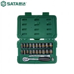 世达（SATA）09137 打滑螺栓拆卸套筒组套汽修机修工具09138 6.3x10MM打滑螺栓拆卸套筒23件套09138