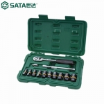 世达（SATA）09137 打滑螺栓拆卸套筒组套汽修机修工具09138 6.3x10MM打滑螺栓拆卸套筒13件套09137