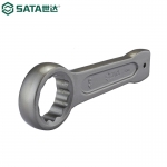 世达（SATA）重型敲击梅花扳手捶打锤击单头开口48505（规格27mm）