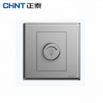 正泰（CHNT） 开关插座 至爱NEW7M系列 幻影银 一联调光开关500W（1个装）