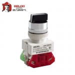 德力西电气（DELIXI ELECTRIC） 按钮开关1LAY7-11X/2 Ф25 黑