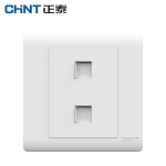 正泰（CHNT）NEW7-Z20920 NEW7Z开关插座/白色/电话电脑插座