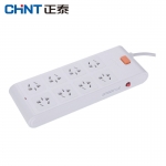 正泰（CHNT）/插线板/插排/排插/接线板/拖线板NEA9-过载排插8位总控带开关带过载延长线插座3米