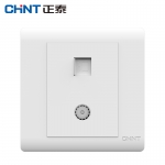 正泰（CHNT）NEW7-Z21200 NEW7Z开关插座/白色/电视电脑插座