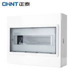 正泰（CHNT）NX30-12 配电箱家用强电箱空开箱装断路器强电布线箱 明装式电表箱（箱体）