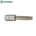 世达（SATA）工具 12.5MM系列100MM长六角旋具套筒 25209 12MM 25207