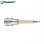 世达（SATA）工具 12.5MM系列100MM长六角旋具套筒 25209 4MM 25201