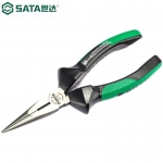 世达（SATA）工具尖嘴钳德国进口多功能电工钳子加长6寸8寸72710/72712 72710 G系列尖嘴钳6"