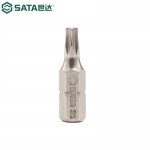 世达（SATA）5件套6.3MM系列25MM长花形旋具头T8-T40 59231-59238 59237(T30)