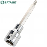 世达（SATA）大飞12.5mm系列50mm100MM长短花形旋具套筒24101-25109 100MM长花形T-50/25107