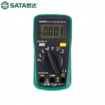 世达（SATA） 掌上型数字万用表 钳形万用表带频率带温度测量型03005-03021 掌上型万用表 03005