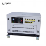 大泽动力 静音式风冷汽油发电机10KW,三相TOTO10