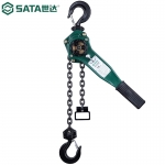 世达（SATA）重型手拉葫芦1公吨3米 97861高强度软吊钩手扳葫芦97871 1.5公吨3米 97874