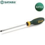 世达（SATA）G系列螺丝刀一字强磁螺丝批起子3x60MM-8x200MM 63701-63723 4.5*300mm/63715