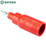 世达（SATA）工具22704-2270810MM系列VDE绝缘六角旋具套筒22708 8MM