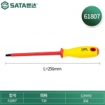 世达（SATA）工具61801-61809 VDE绝缘花形螺丝批 61807 T30