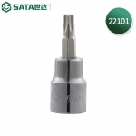 世达（SATA）五金工具10MM花形内六角旋具头套筒六角扳手梅花批头22101-22111 T-50/22109