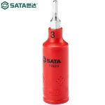 世达 (SATA)工具 11523-11528 6.3MM系列VDE绝缘六角旋具套筒11523 11526 6MM