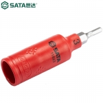 世达 (SATA)工具 11523-11528 6.3MM系列VDE绝缘六角旋具套筒11523 11523 3MM