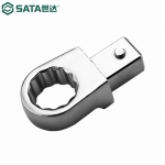 世达（SATA）工具可调式换头扭力扳手方插梅花批头板子 96621M-96670M 21MM 9*12方头/96635M