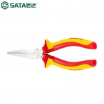 世达（SATA）工具 70111-70192 绝缘耐压扁嘴钳 70111