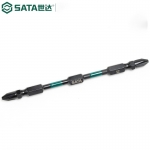 世达（SATA）6.3MM系列110MM长抗冲击旋具埃头双头带磁59811 59812 59813 59811/10支装#1