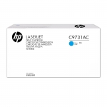 惠普（HP）C9731AC 原装硒鼓墨粉 （适用HP LaserJet 5500 5550打印机） 青色12000页