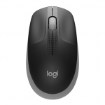 罗技（Logitech）M190无线鼠标 大手鼠标-工业灰