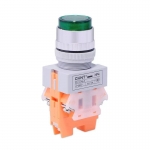 正泰（CHNT） NP4-11DN NP4系列按钮开关 蓝 220V LED