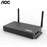 AOC CBOX-R1广告机信息发布盒 远程控制 wifi连接 多媒体信息发布系统软件播放盒