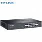 普联（TP-LINK） TL-SG1016DT 16口全千兆交换机 非网管T系列 企业级交换器 监控网络网线分线器 分流器