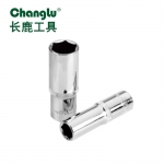 长鹿10mm系列镜面加长6角套筒(Cr-V)11mm