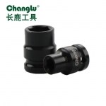 长鹿 1/2"气动六角套筒15mm(工业级) 铬钼钢锻造 货号：CL205615【工业级六角套筒15mm*1个】