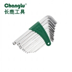 长鹿 13PCS雾面球形内六角扳手货号：CL407013【13PCS雾面球形*1套】
