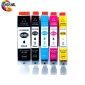 绘威  PGI-850XL墨盒 适用佳能IX6780 IX6880 IP8780 7280 MG7580 6400 6380 MX928打印机墨盒CLI-851 五色套装