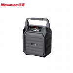 纽曼（Newmine） K99无线蓝牙音箱户外大音量广场舞音响小型家用收音机手提便携式带麦克风地摊摆摊喇叭双麦版