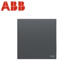 ABB开关插座面板 中途一位多控中间开关 盈致系列 灰色 CA119-MG