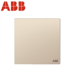 ABB开关插座面板 中途一位多控中间开关 盈致系列 金色 CA119-ZG