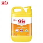 立白（Liby）新金桔洗洁精大桶2kg 食品用除味去油腥餐具洗碗洗涤灵