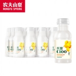 农夫山泉 水溶C100柠檬味复合果汁饮料250ml*12瓶 量贩装