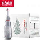 农夫山泉 天然玻璃瓶 天然矿泉水750ml*12瓶（含气）